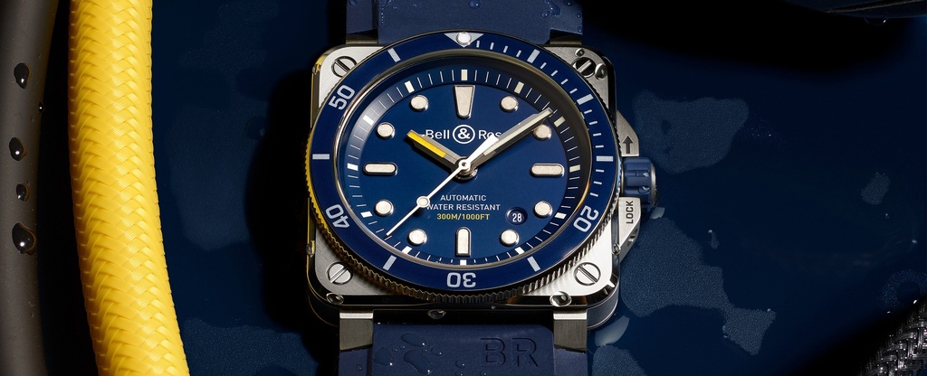 Bell&amp;Ross BR03-92 Diver Blue