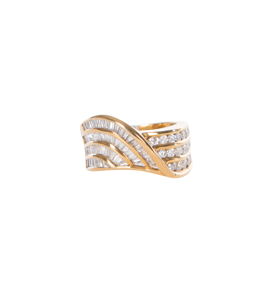 Hulpiau Ring Diamant 'Wave'