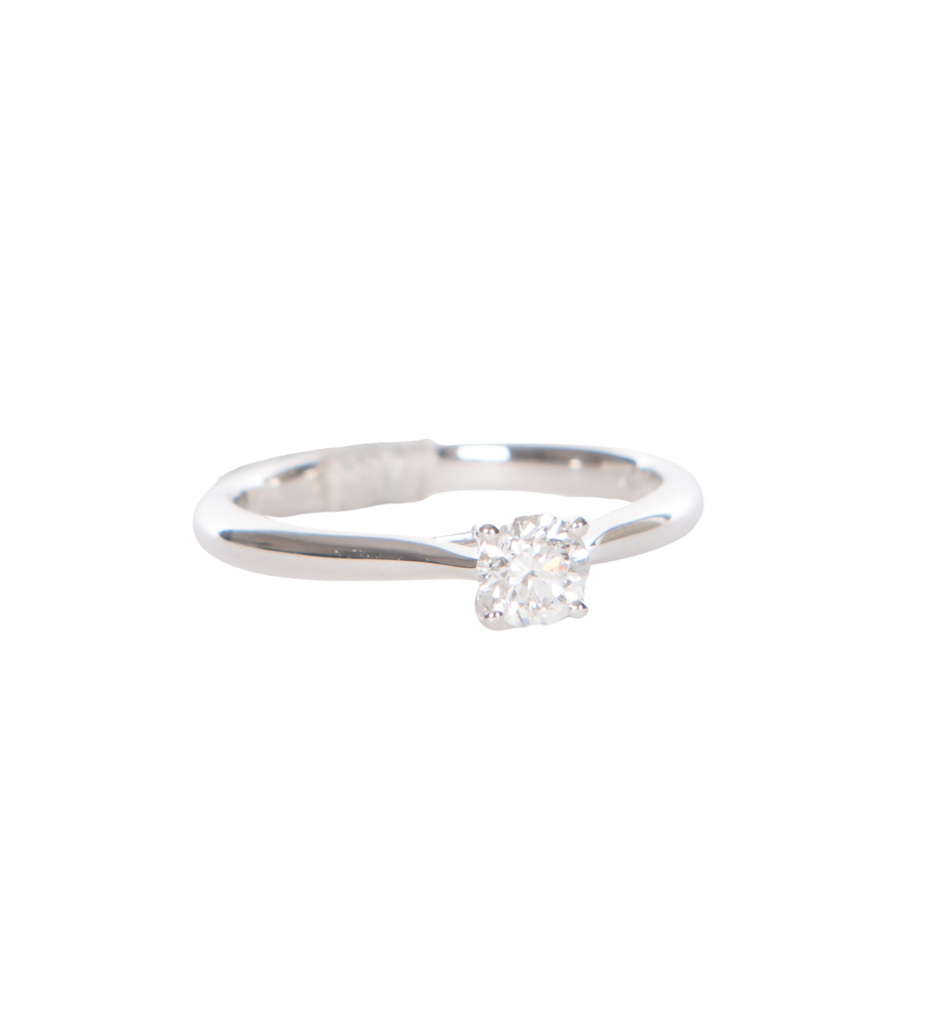 Hulpiau Ring Solitair 0,43 ct