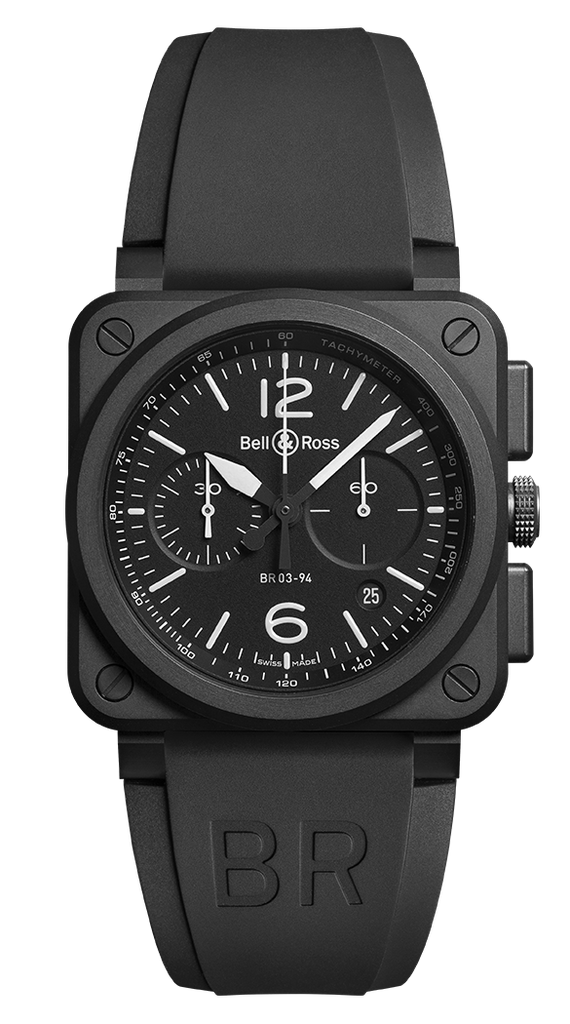 Bell&amp;Ross BR03-94 Black Matte Ceramic