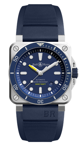 [3281] Bell&amp;Ross BR03-92 Diver Blue