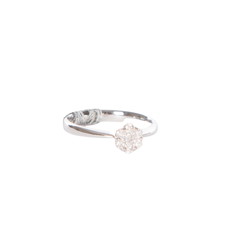 Hulpiau Ring Diamant Roos klein